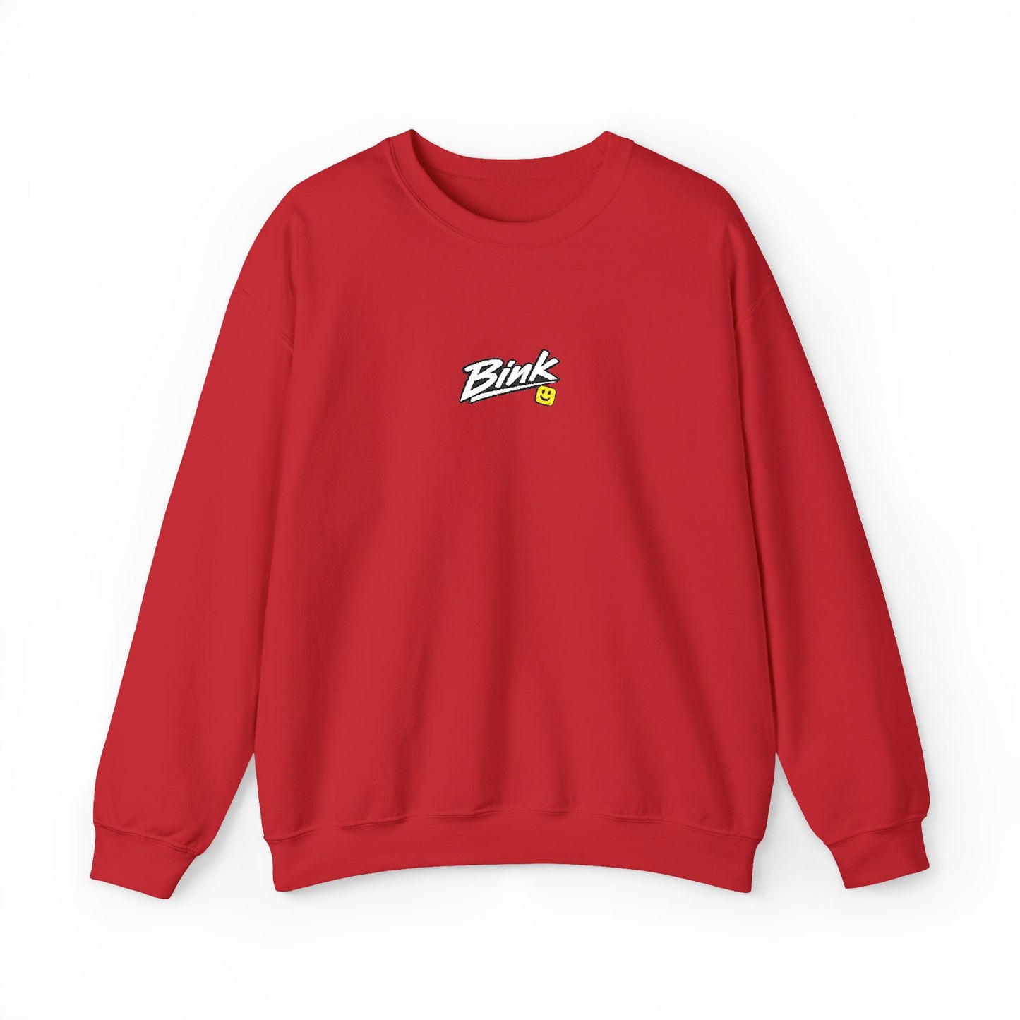 Crewneck Sweatshirt — Embroidered "Bink" Logo