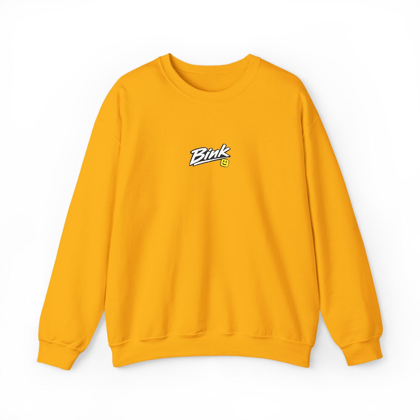 Crewneck Sweatshirt — Embroidered "Bink" Logo
