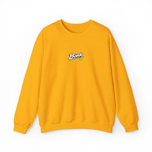 Crewneck Sweatshirt — Embroidered "Bink" Logo