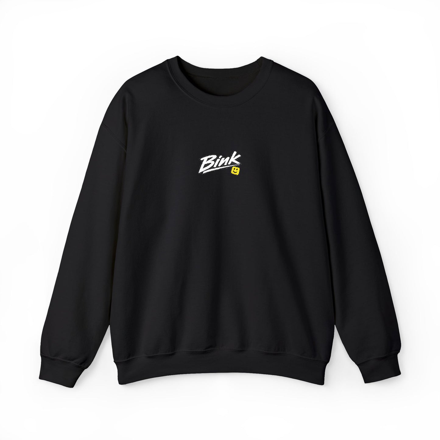 Crewneck Sweatshirt — Embroidered "Bink" Logo
