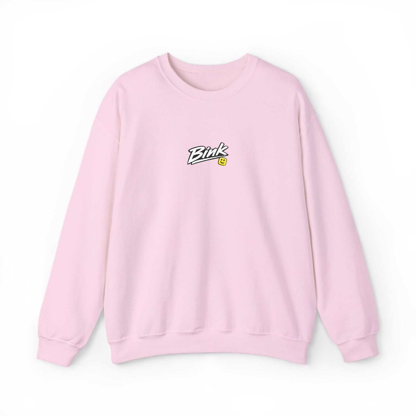 Crewneck Sweatshirt — Embroidered "Bink" Logo