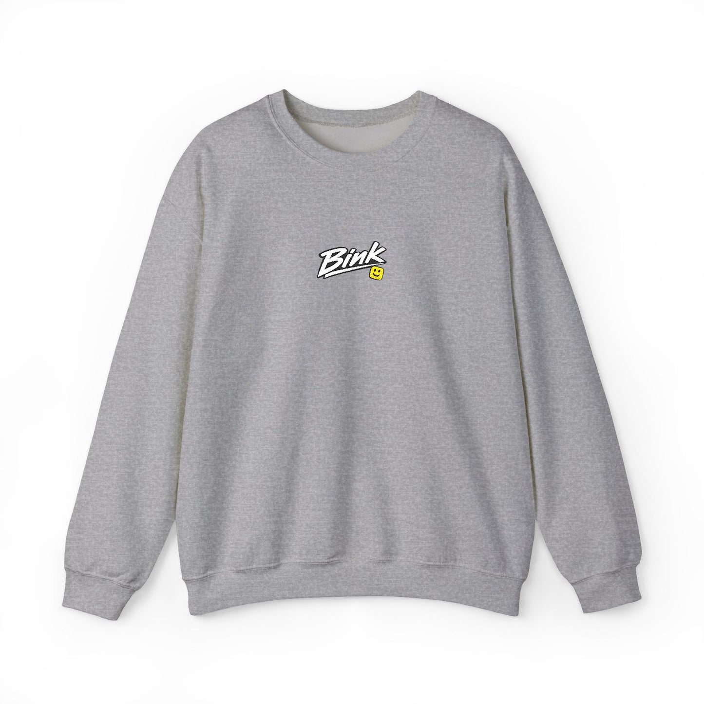 Crewneck Sweatshirt — Embroidered "Bink" Logo
