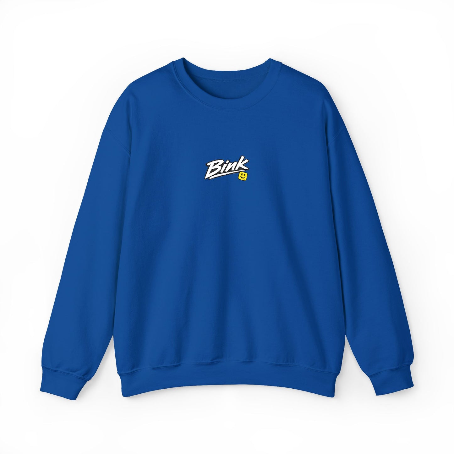 Crewneck Sweatshirt — Embroidered "Bink" Logo