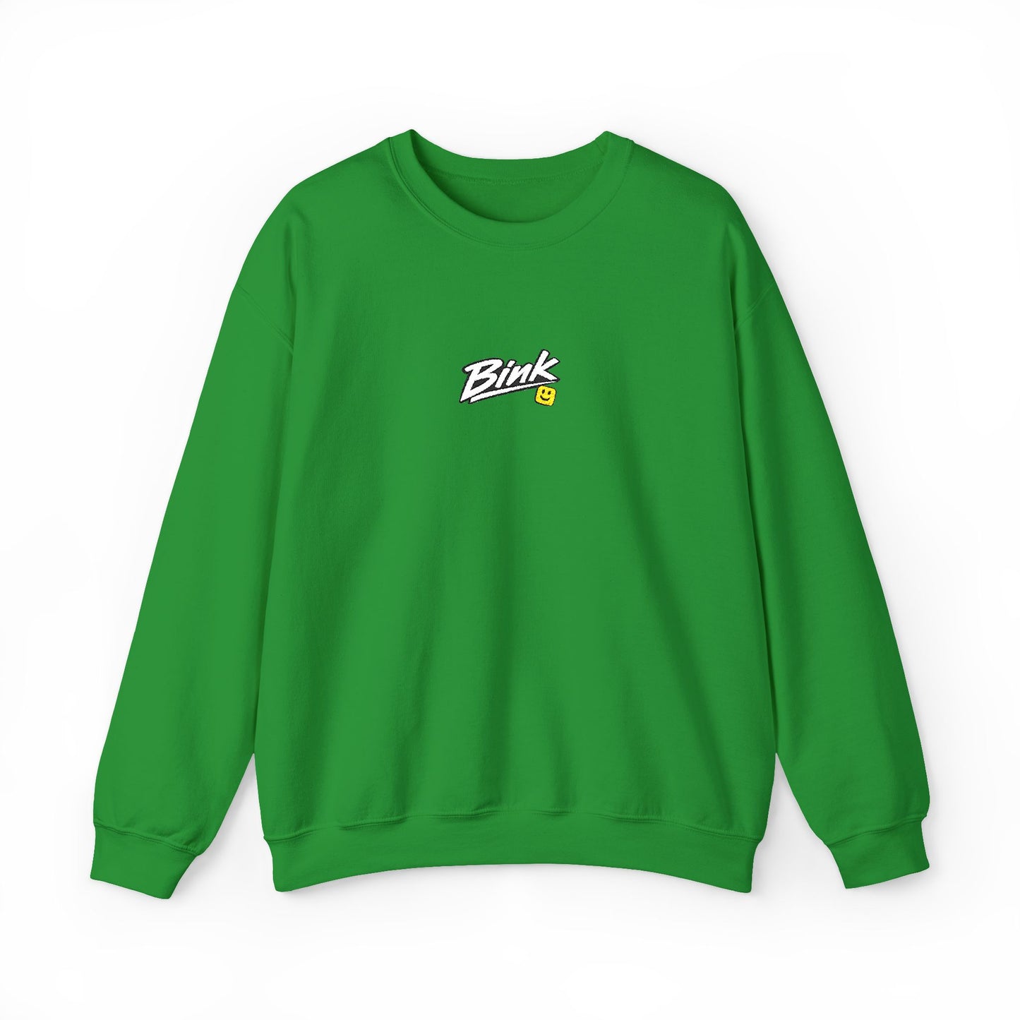 Crewneck Sweatshirt — Embroidered "Bink" Logo